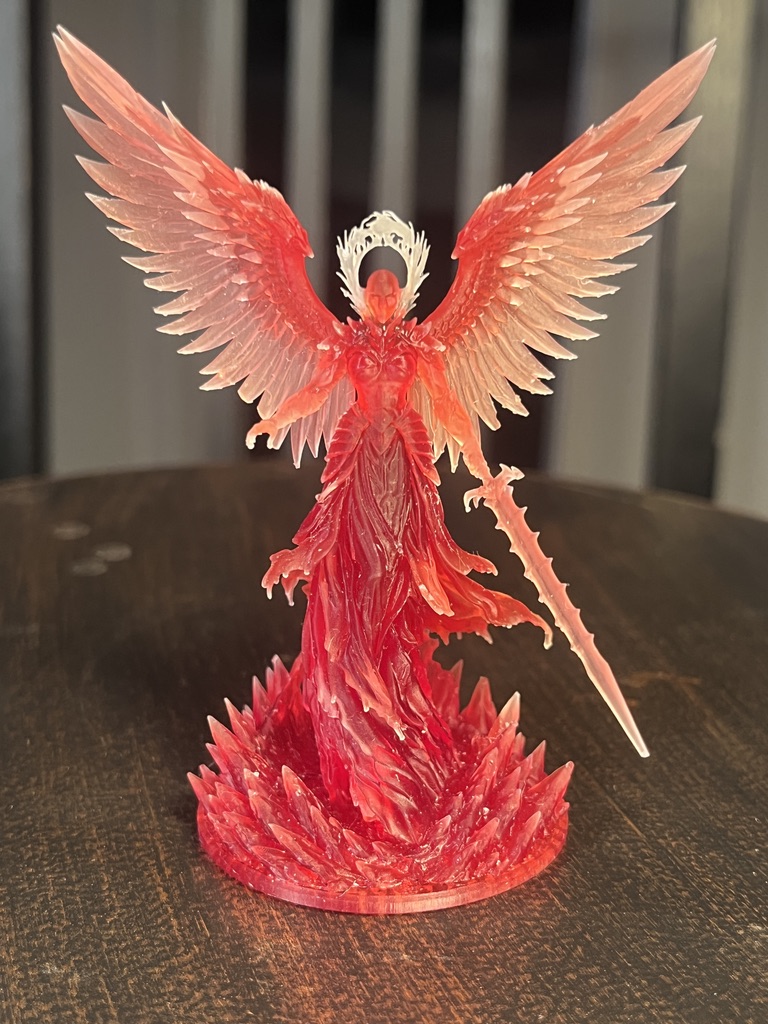 Translucent red